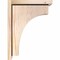Ekena Millwork Huntington Smooth Corbel w/Backplate, Douglas Fir, 7 1/2"W x 12"D x 16"H COR08X12X16HUN01SDF - alternate 2